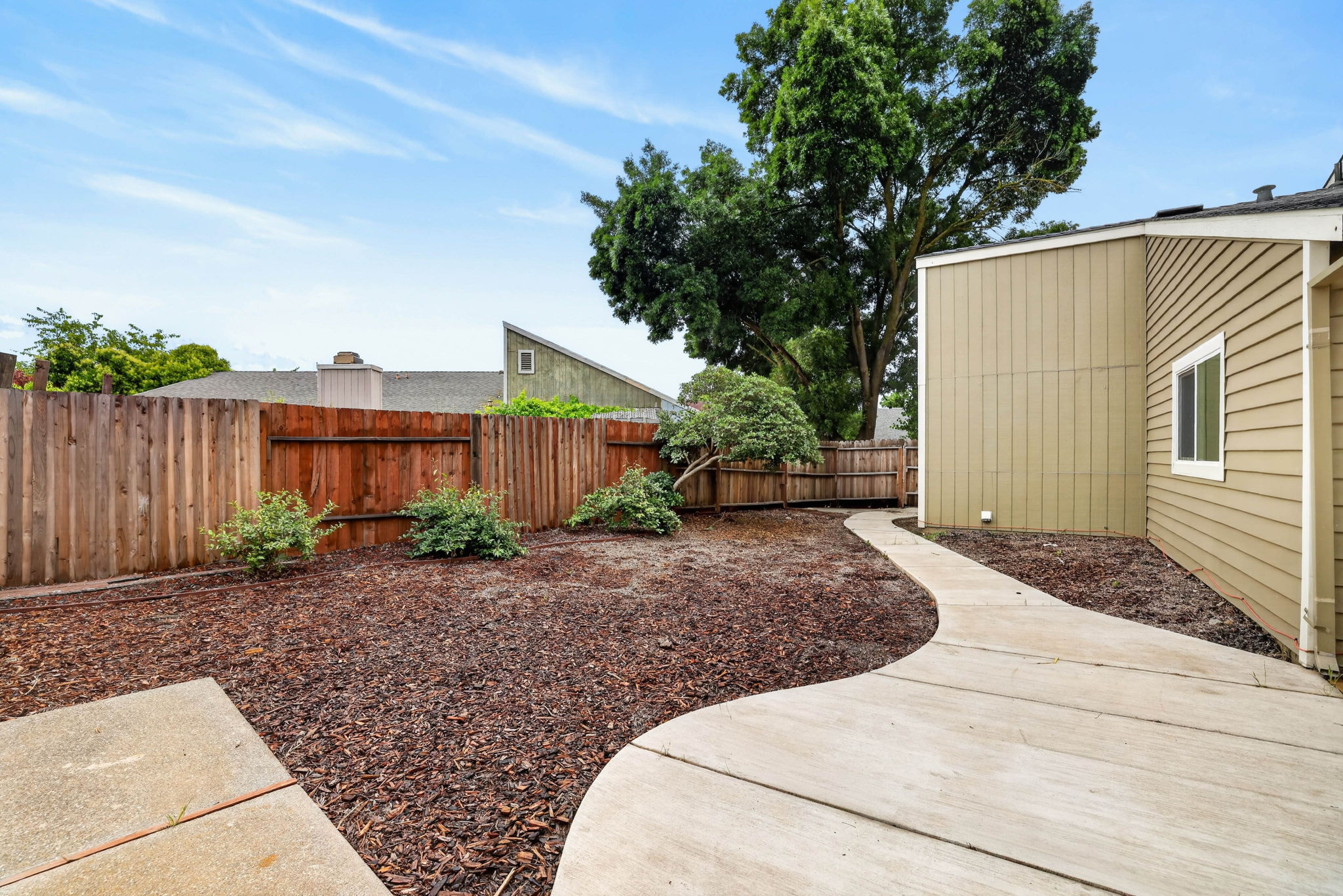 Backyard path