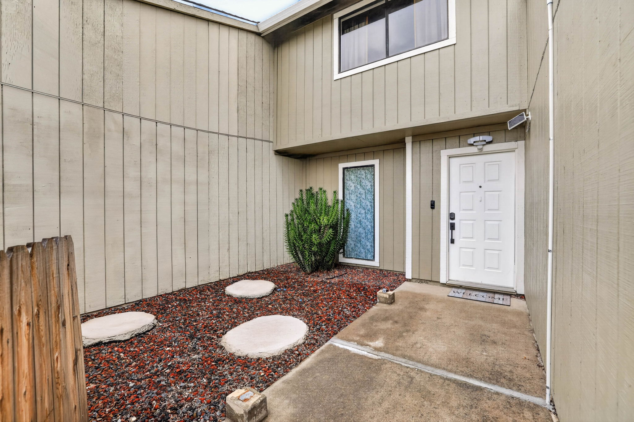 Courtyard entry