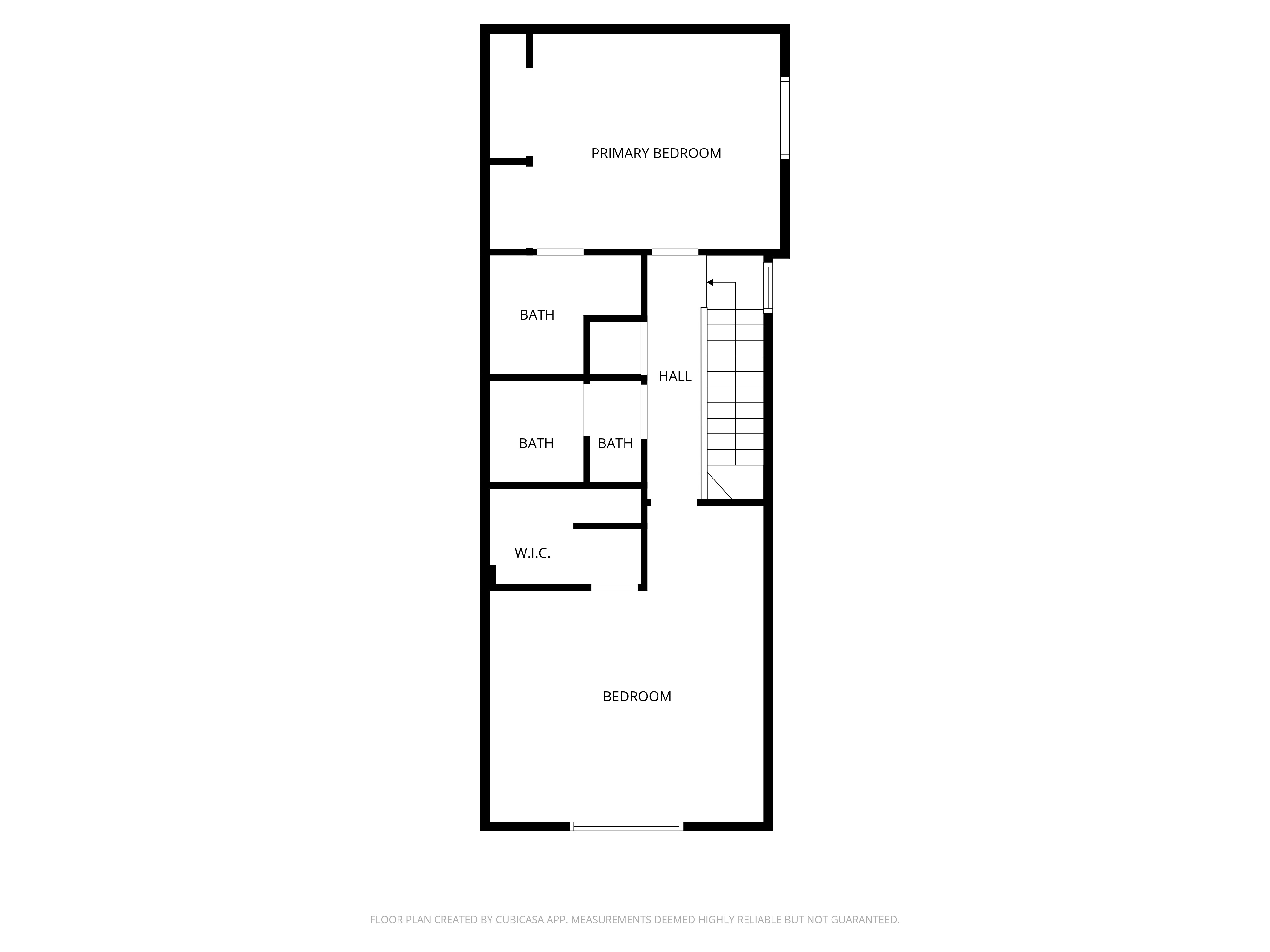 Second floor plan