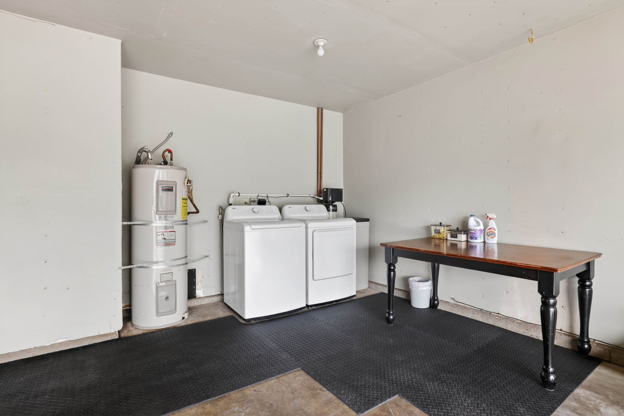 Laundry area